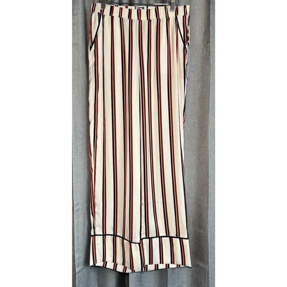 Women's Straight Leg Striped Pant Future Collective Reese Blutstein Size Small - Picture 1 of 9